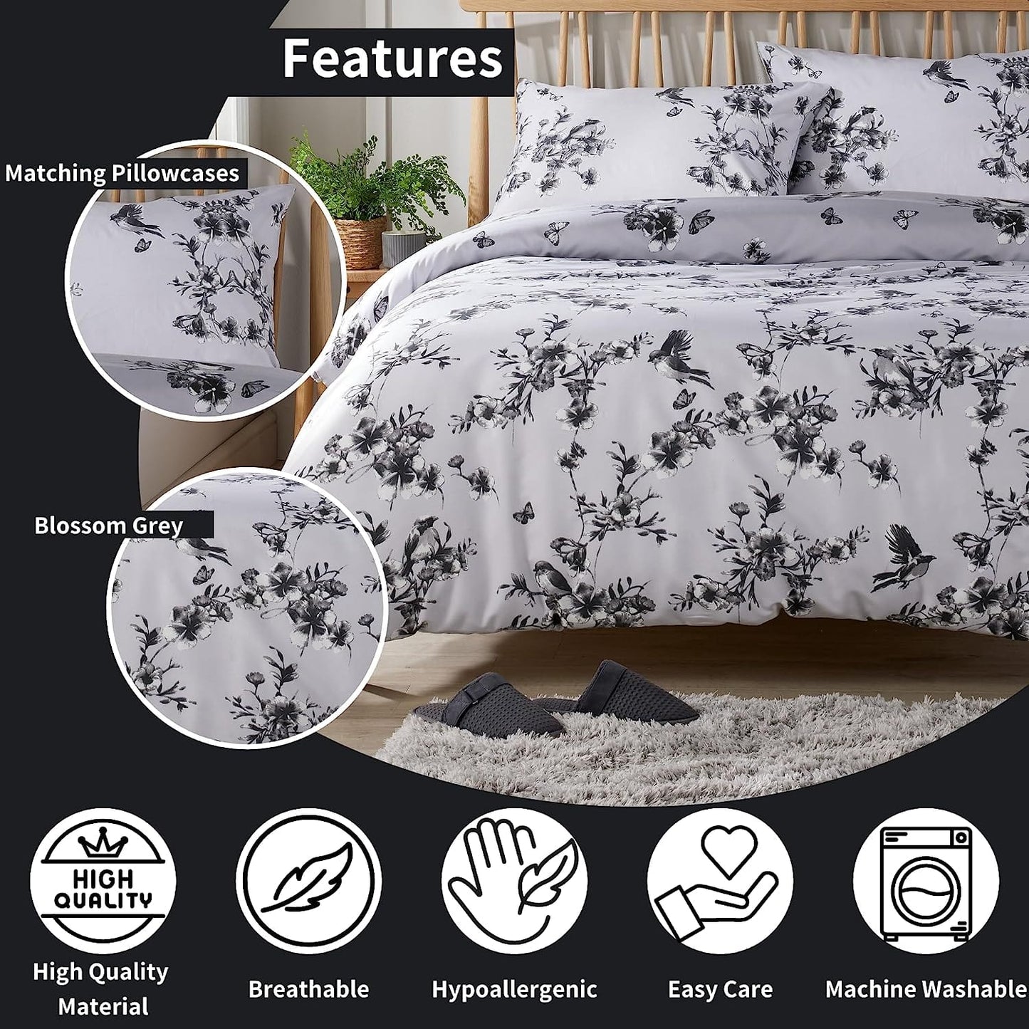 Printed Duvet Cover Set OLIVIA ROCCO Duvet Covers