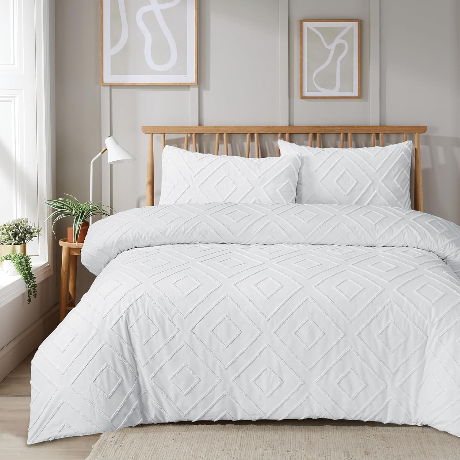 Como Duvet Cover Sets SINGLE / WHITE OLIVIA ROCCO Duvet Cover