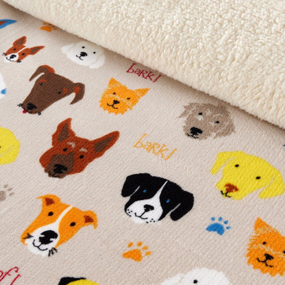 OLIVIA ROCCO Printed Teddy Duvet Sets dogs OLIVIA ROCCO Duvet Cover