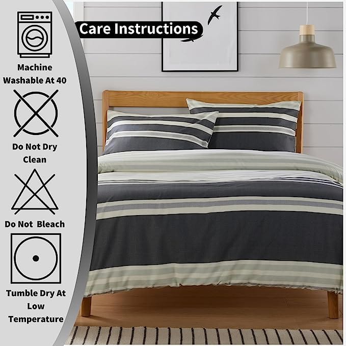 Miami Stripes Duvet Cover Set OLIVIA ROCCO Duvet Covers