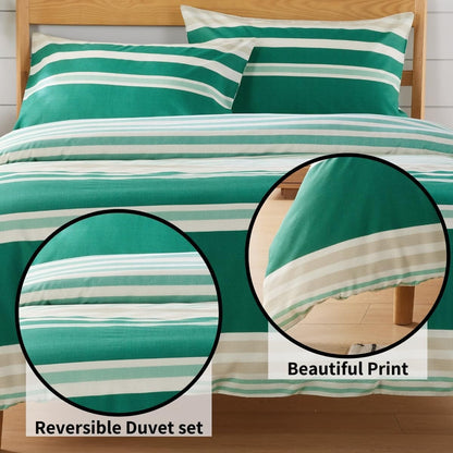 Miami Stripes Duvet Cover Set OLIVIA ROCCO Duvet Covers