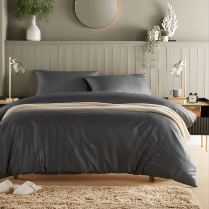 Monaco Seersucker Duvet Cover Set Quilt Cover Bedding Bed Linen Sets OLIVIA ROCCO Duvet Cover