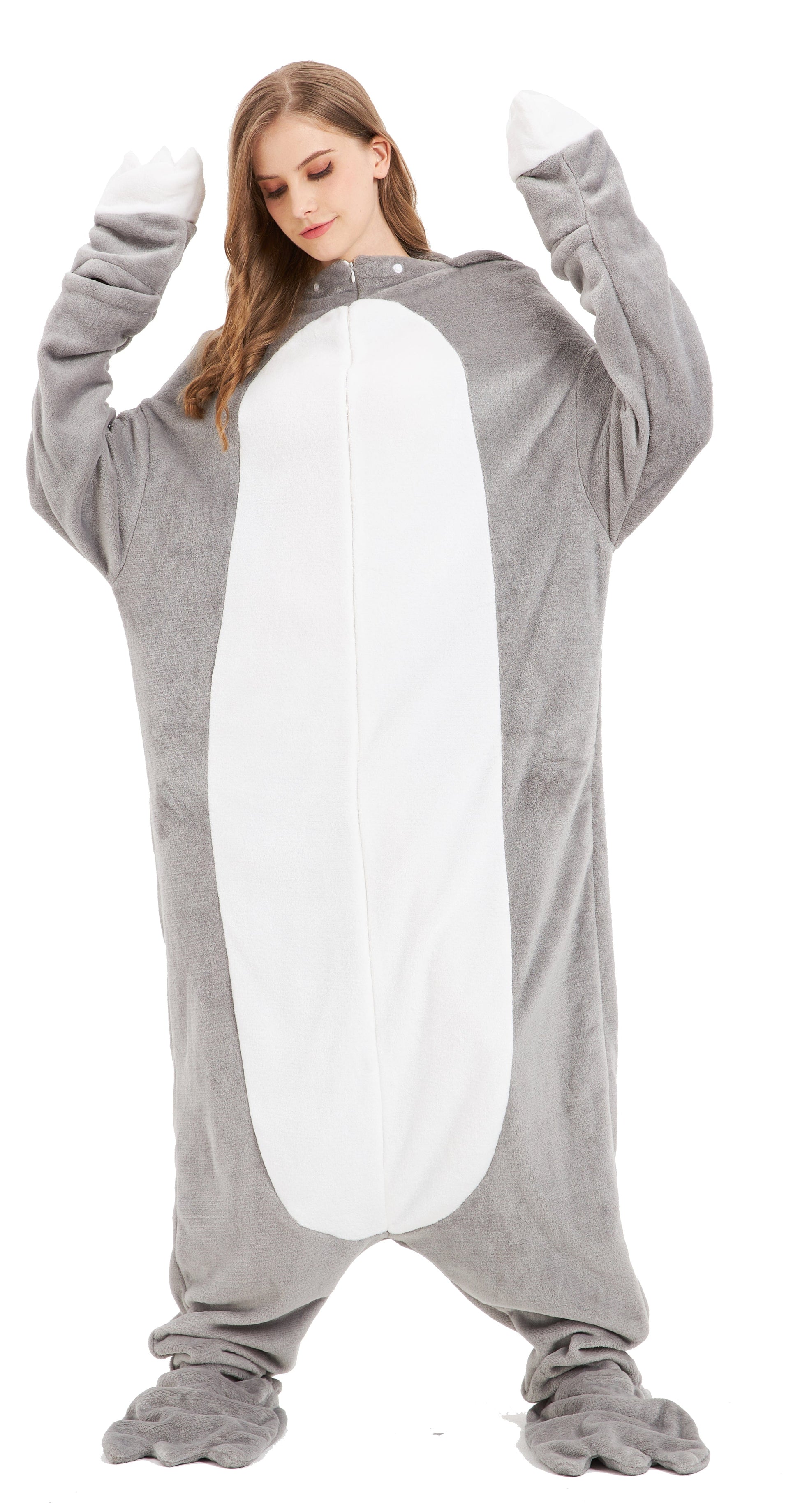 Oversized Animal Wearable Blanket Hoodie Soft Fleece Hooded Blanket with Sleeves Warm Winter Loungewear (Koala) Koala OLIVIA ROCCO Hooded Blanket