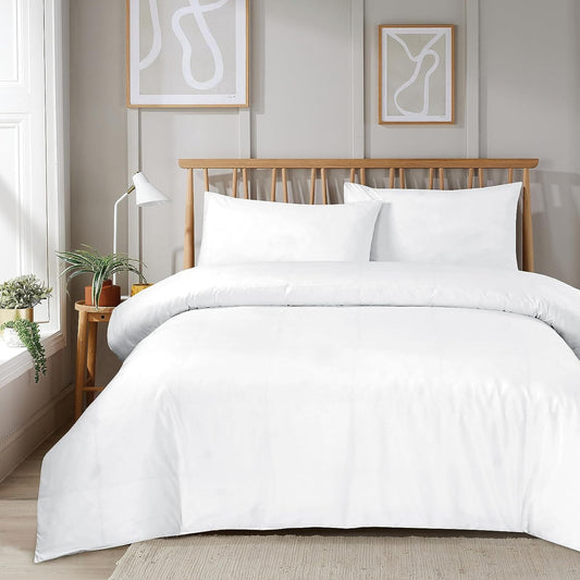 Plain Duvet Set Ultra-Soft Easy Care Quilt Bedding Bed Cover Sets OLIVIA ROCCO Duvet Covers