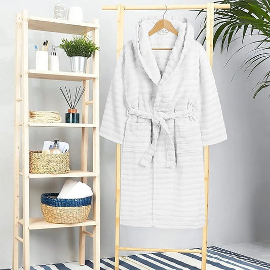 Luxury Hydro Cotton Ribbed Bath Robes OLIVIA ROCCO Towel