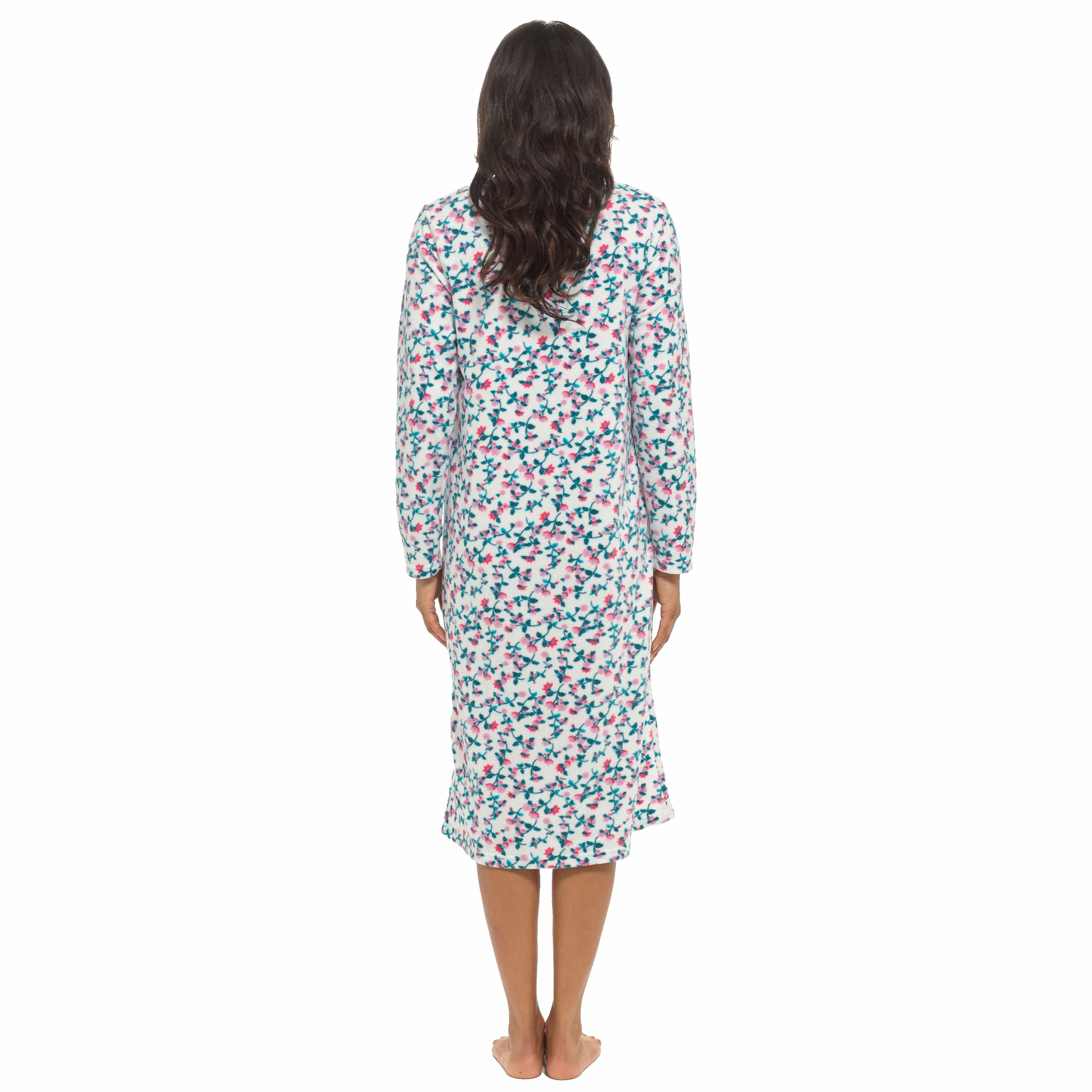 Long fleece nightdresses online