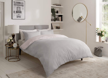 Chambray White Duvet Set