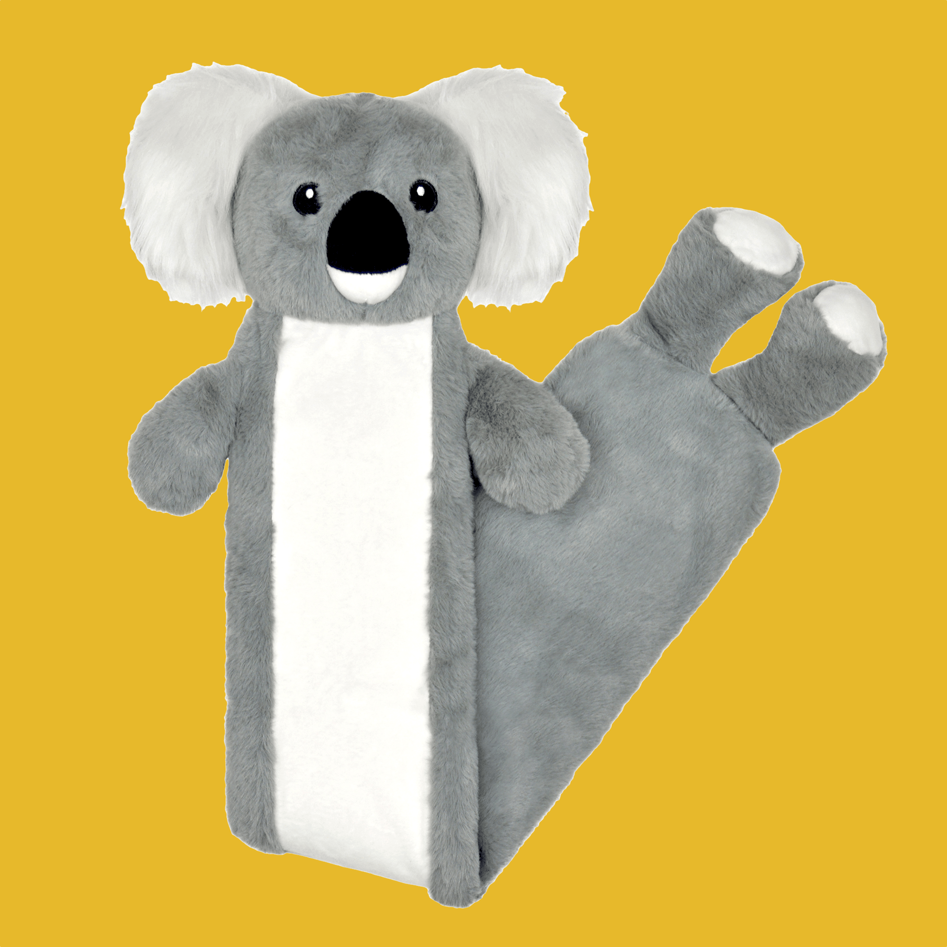 Funky Animals Extra Long Hot Water Bottle, 2L Capacity KOALA OLIVIA ROCCO Hot Water Bottle