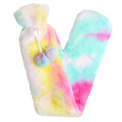 Rainbow Tie Dye Extra Long Hot Water Bottle, 2L Capacity OLIVIA ROCCO Hot Water Bottle