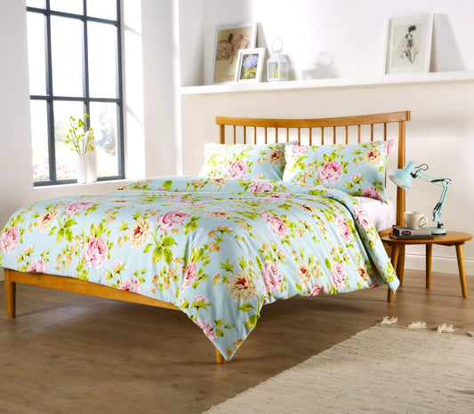 Fleur Duvet Set SINGLE / DUCKEGG OLIVIA ROCCO Duvet Cover