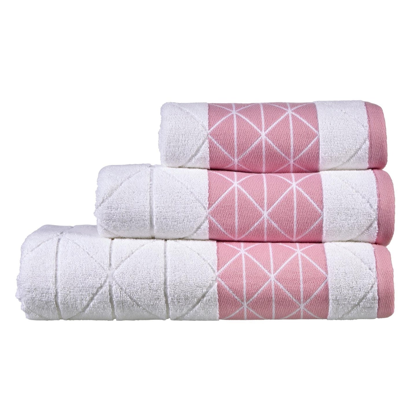 Inca Diamond Jacquard 600GSM Towels OLIVIA ROCCO Towel