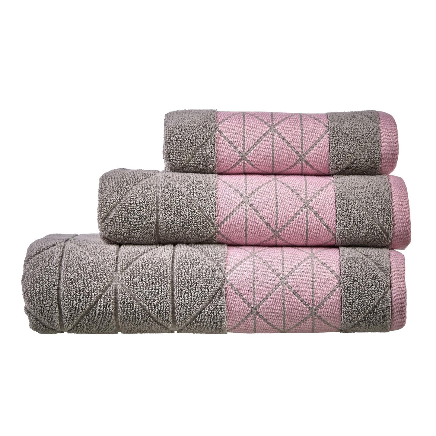 Inca Diamond Jacquard 600GSM Towels OLIVIA ROCCO Towel