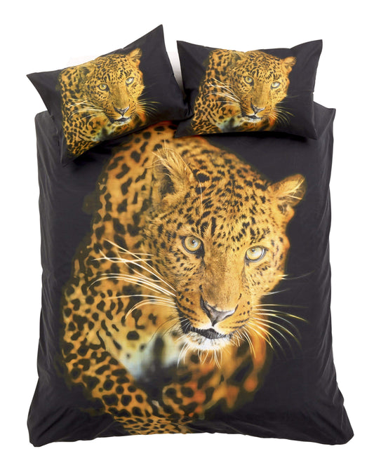 Leopard Duvet Set SINGLE OLIVIA ROCCO Duvet Cover