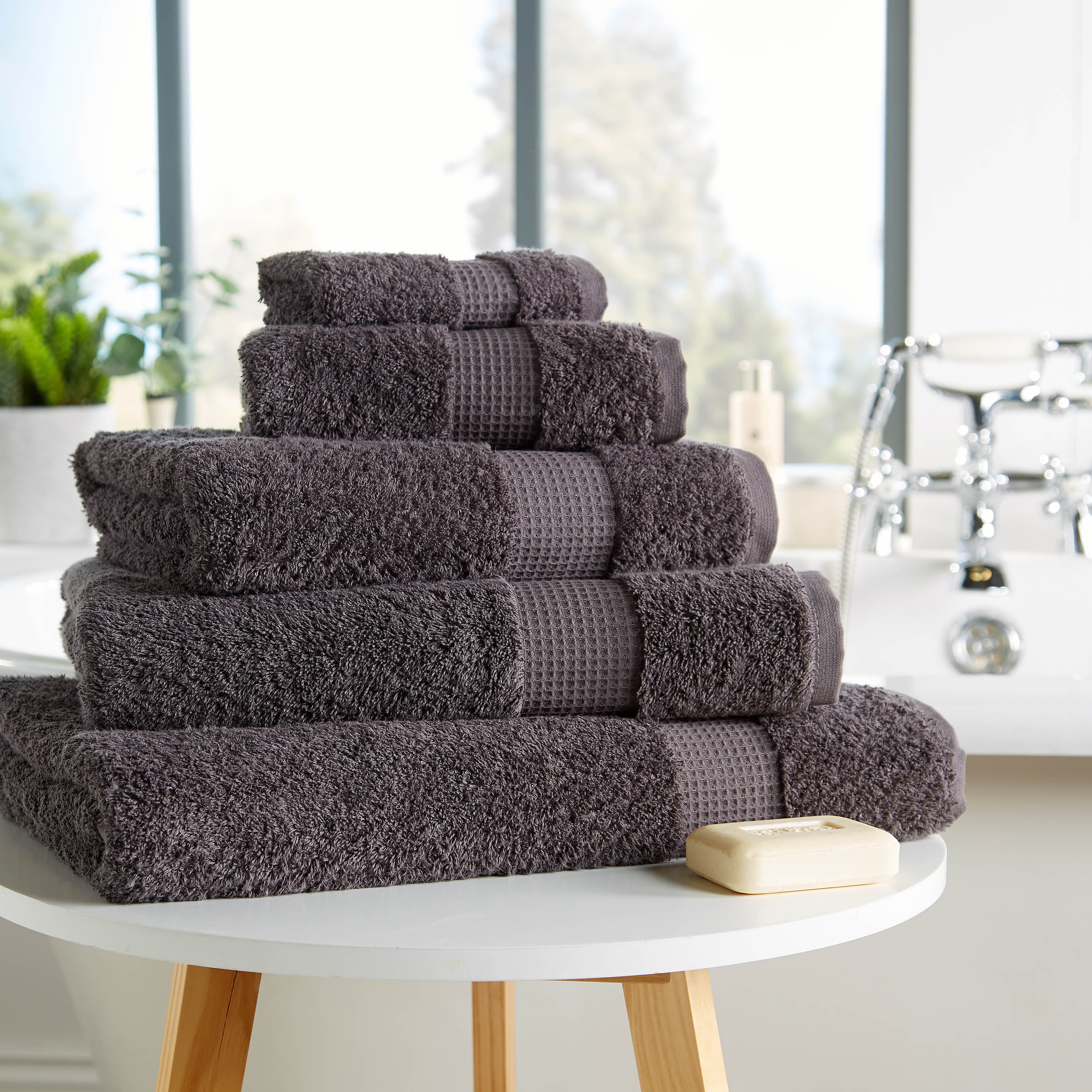 Luxe Egyptian Ultra Soft Cotton Towels 700GSM High Absorbency Plush Sp OLIVIA ROCCO