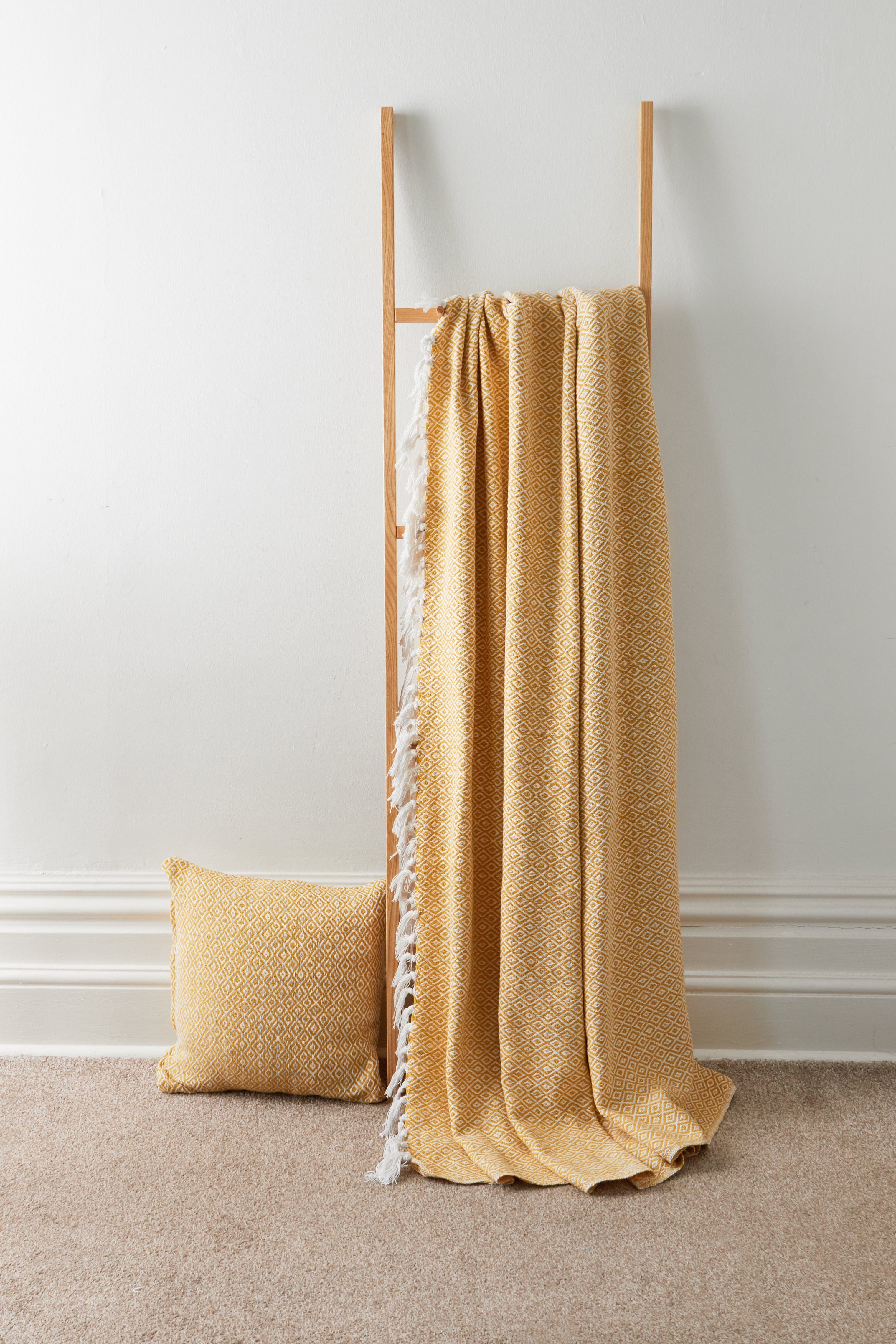 Pure cotton throws sale