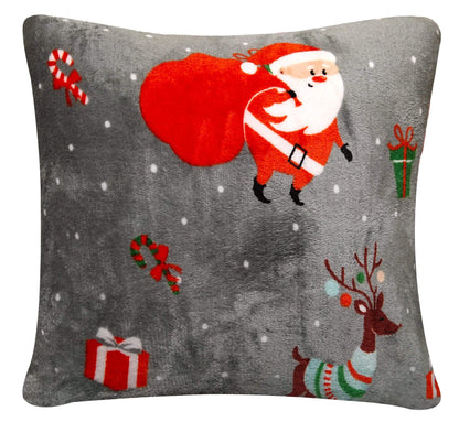 Santa Christmas Presents Teddy Duvet Set CUSHION OLIVIA ROCCO Duvet Cover