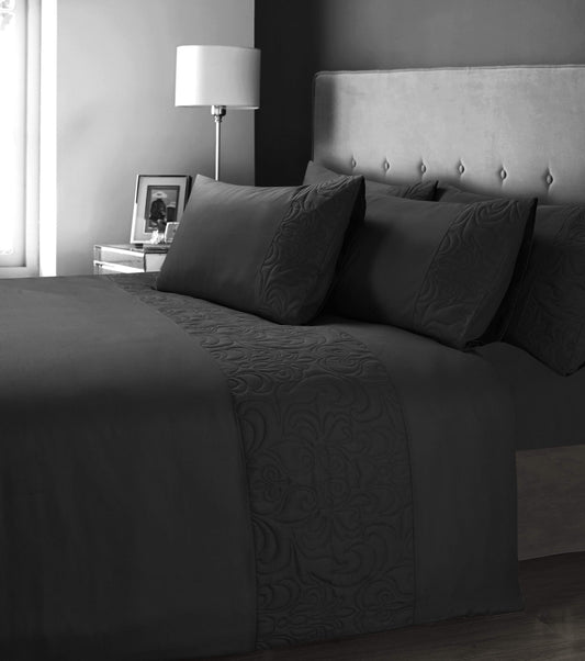 Venezia Duvet Set SINGLE / BLACK OLIVIA ROCCO Duvet Cover