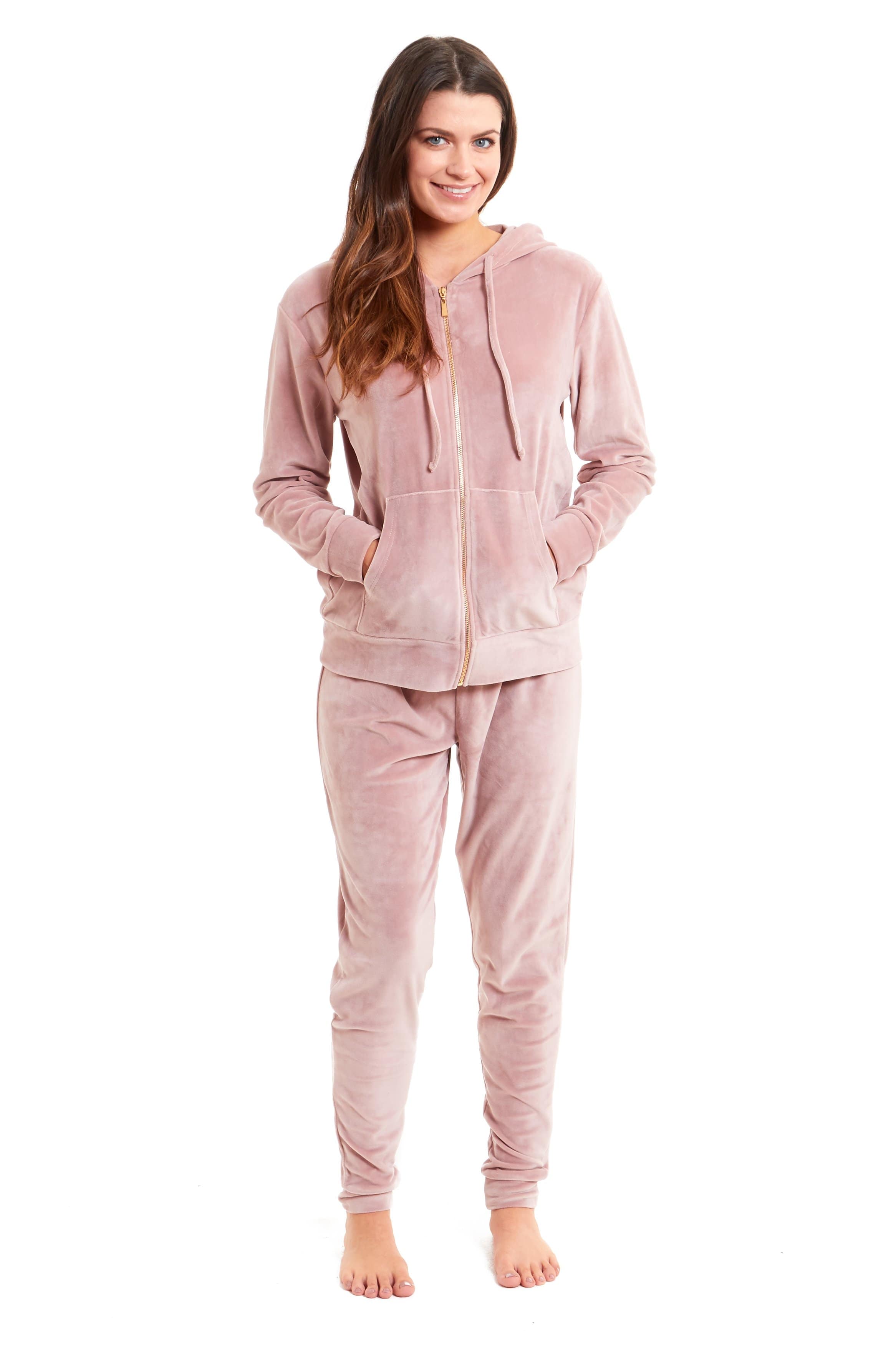 Miss fiori velour tracksuit ladies online