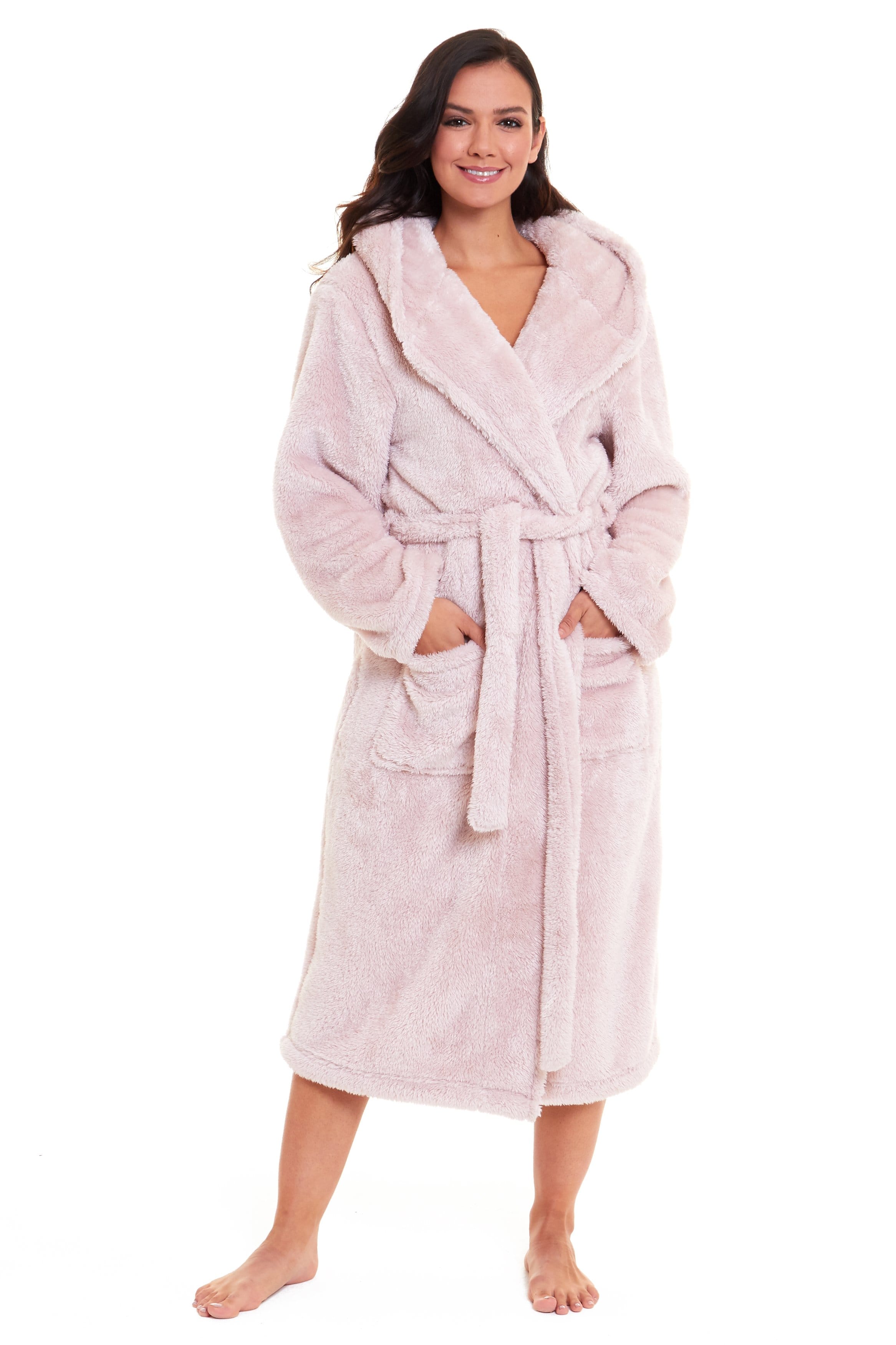 Hooded dressing gowns womens hotsell