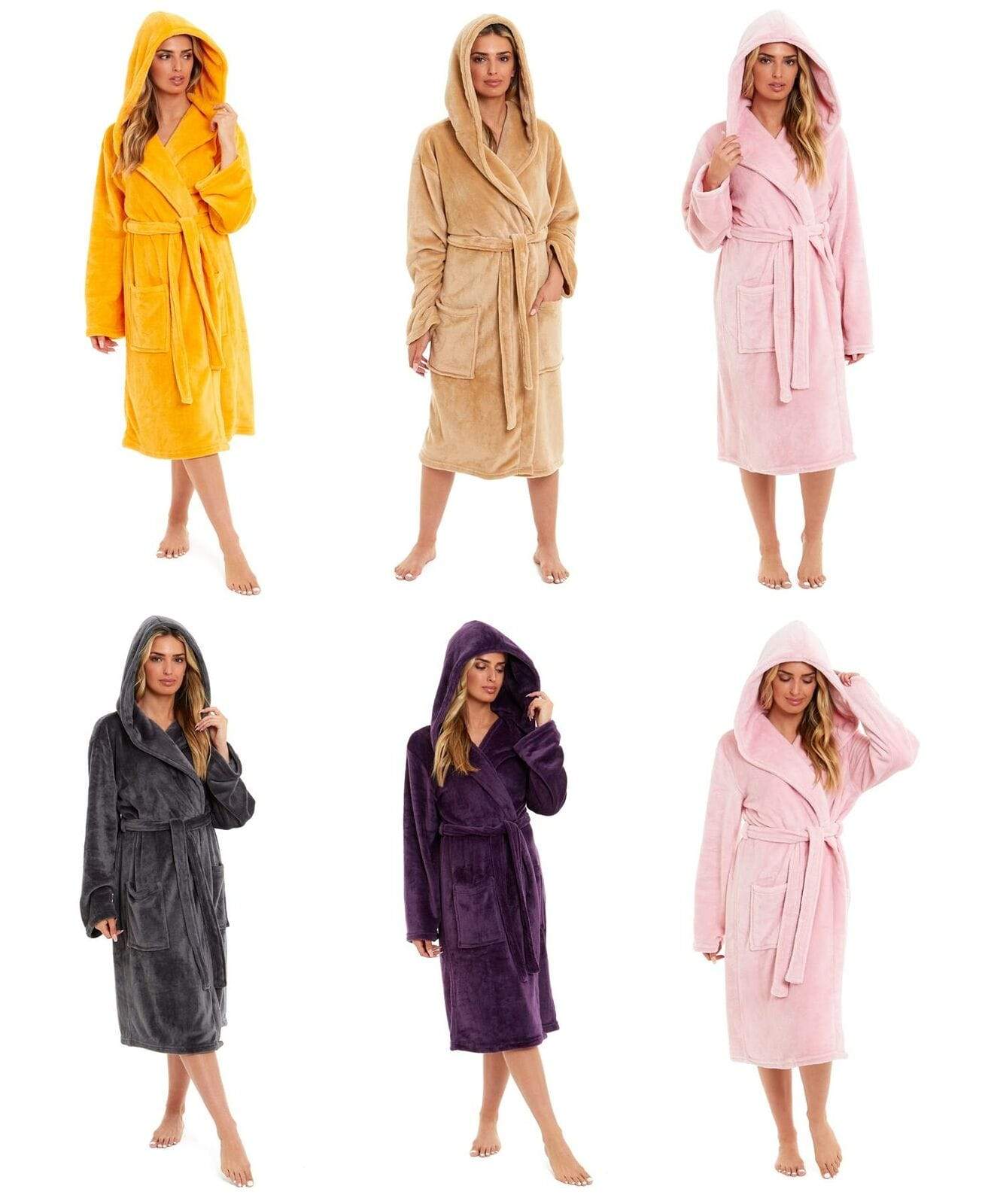 Extra warm ladies dressing gown best sale